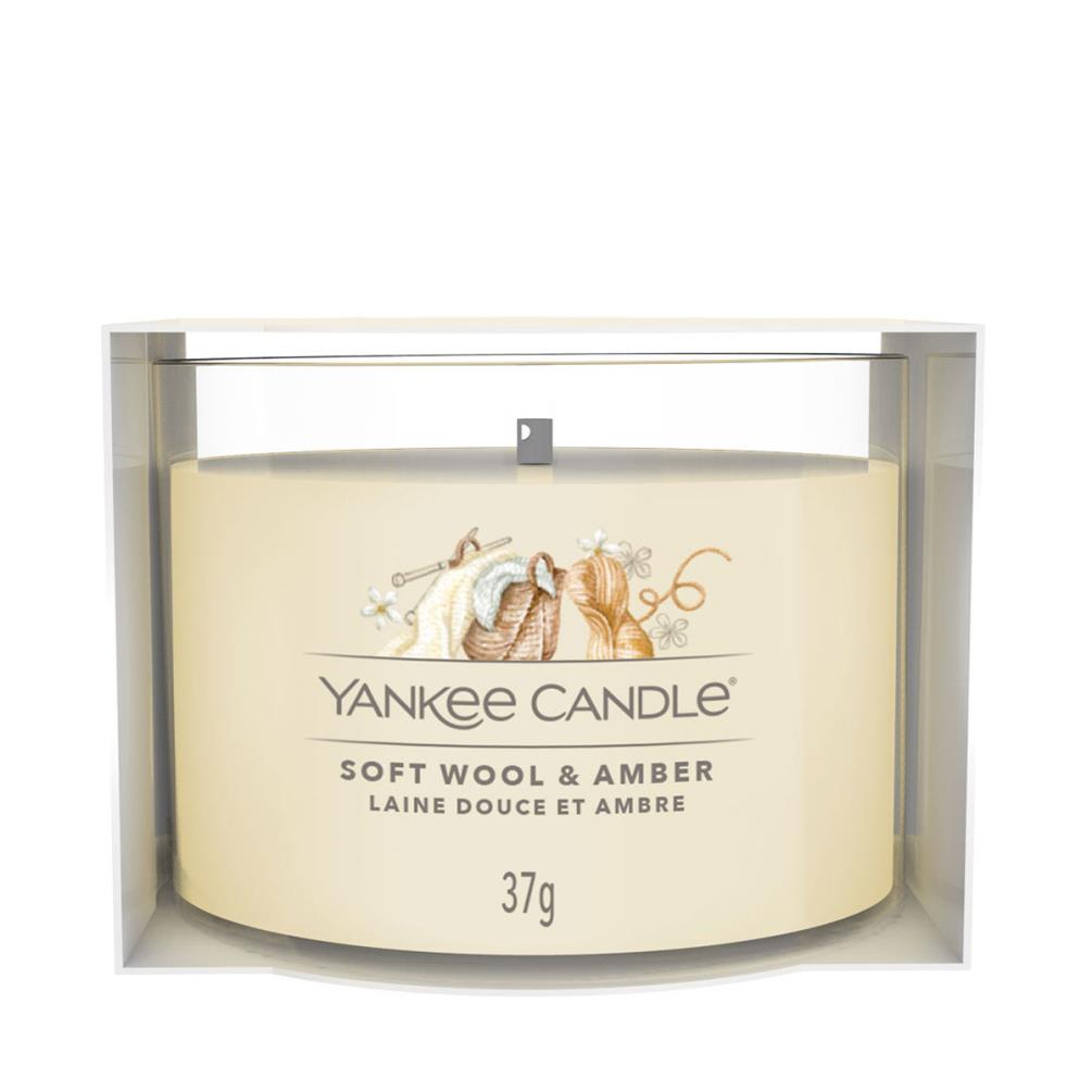 Yankee Candle Soft Wool & Amber Filled Votive Candle £3.59